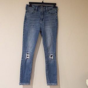 High Rise Crop Super SkinnyJeans